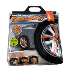 Easysox ES82 TireSocks Emergency Traction Device Snow Chain Alternative Winter